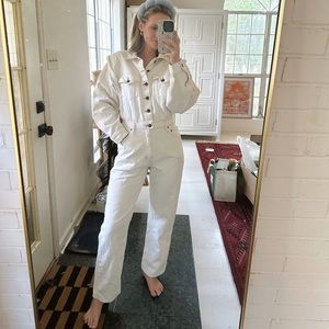 AGOLDE Jumpsuit in Porcelain